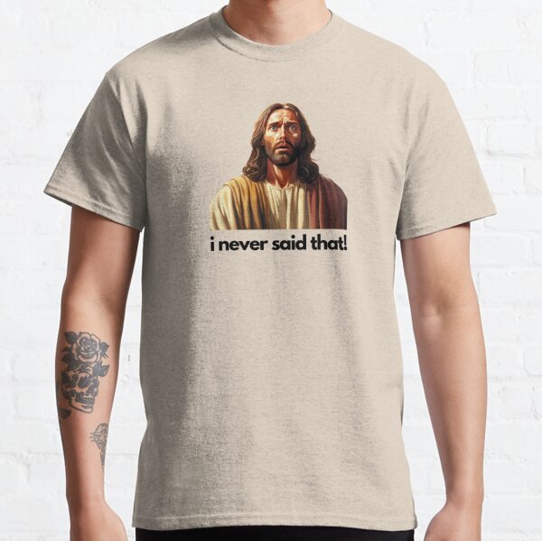 Grtxin WWJT What Would Jesus Throw Graphic T Shirts New Men's Cotton T-Shirt Short Sleeve Fashion Tops Tee, Size: XL, Black