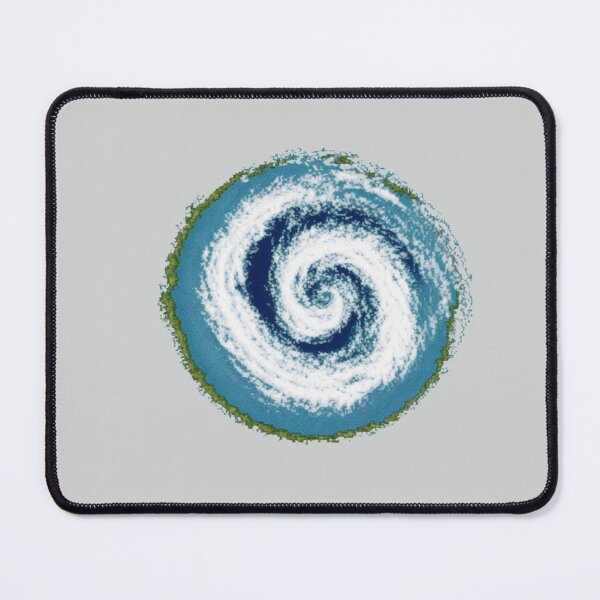Item preview, Pixel Satellite Hurricane Design Print  designed and sold by randomtdesigns.
