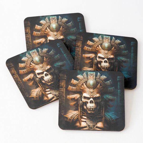 Item preview, Undead Aztec King designed and sold by Space-Yeti.