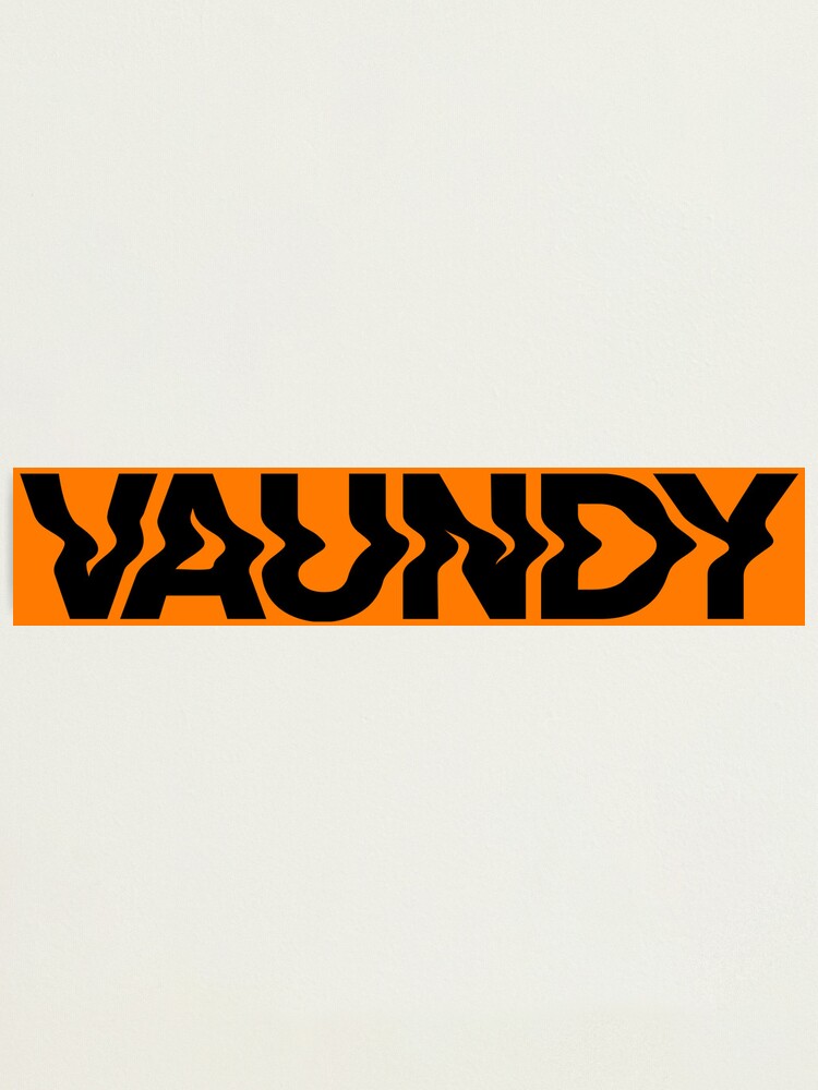 Vaundy Logo (orange bg)