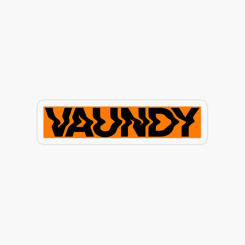 Vaundy Logo (orange bg)