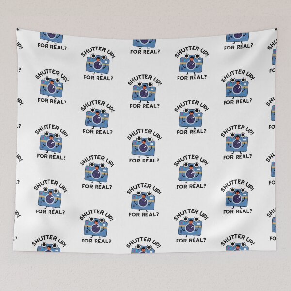 Item preview, Shutter Up For Real Funny Camera Puns  designed and sold by punnybone.
