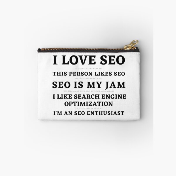 Item preview, I Love SEO - Diseño de SEO repetitivo humorístico designed and sold by Motive Union.
