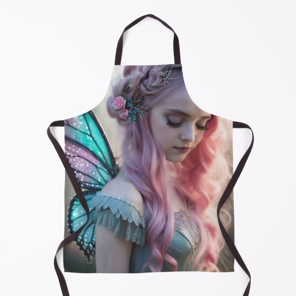 Item preview, Wary Tales Teal Pink Butterfly Fairy designed and sold by WaryTales.