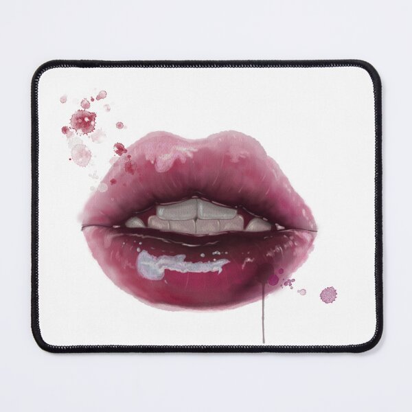 Item preview, Lips in watercolor. designed and sold by ArtbySvetik.