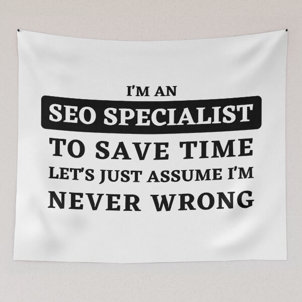 Item preview, Confident SEO: "Never Wrong" Statement Design designed and sold by Motive Union.
