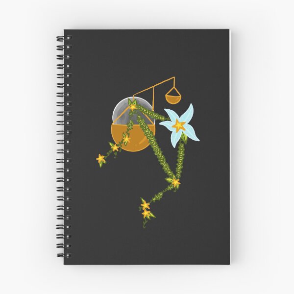 Item preview, Libra Constellation Botanical Theme designed and sold by emmamayartworks.