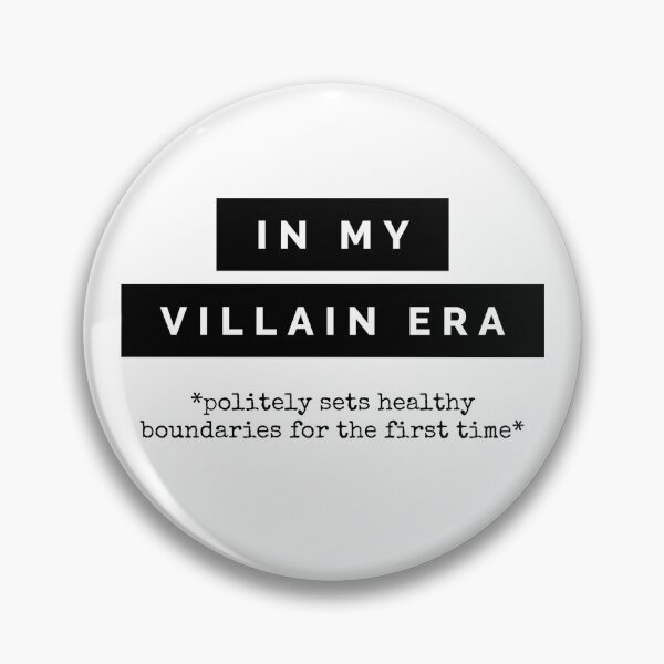Item preview, Villain Era Healthy Boundaries designed and sold by cats-and-clouds.