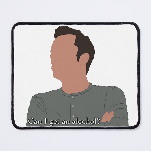 Item preview, Can I get an alcohol - Nick Miller designed and sold by Scarlet McFadden.