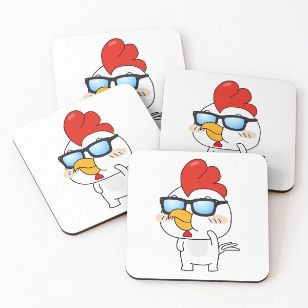 Item preview, Hipster Chicken designed and sold by EzezFolio.