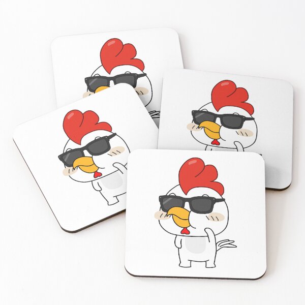 Item preview, Hipster Chicken designed and sold by EzezFolio.
