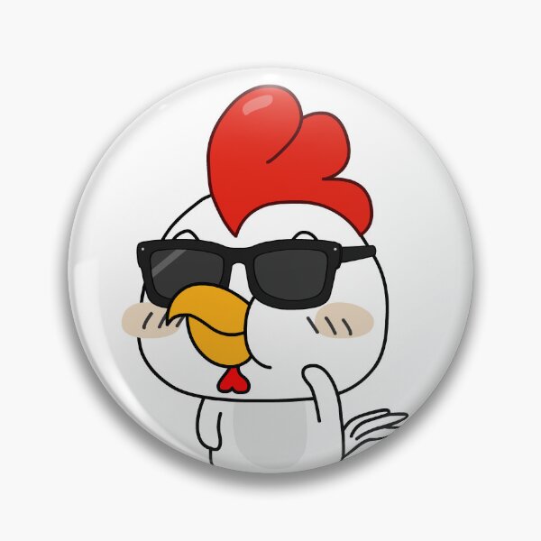Item preview, Hipster Chicken designed and sold by EzezFolio.