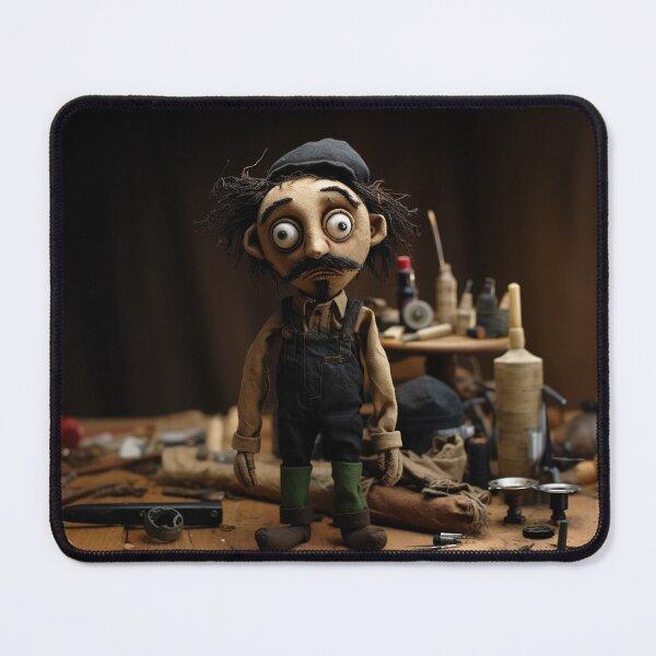Item preview, Carpenter w His Tools - Horror Puppet designed and sold by Peter LOPEZ.