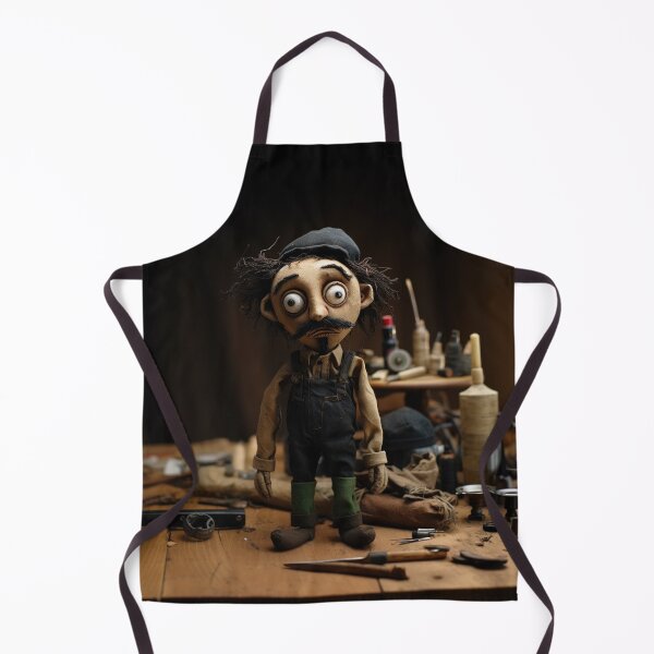 Item preview, Carpenter w His Tools - Horror Puppet designed and sold by Peter LOPEZ.