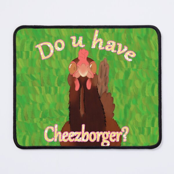 Item preview, Do U Have Cheezborger? designed and sold by WolfBunnyWorks.