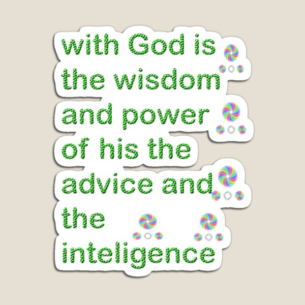 Item preview, wisdom and power designed and sold by solgel47.