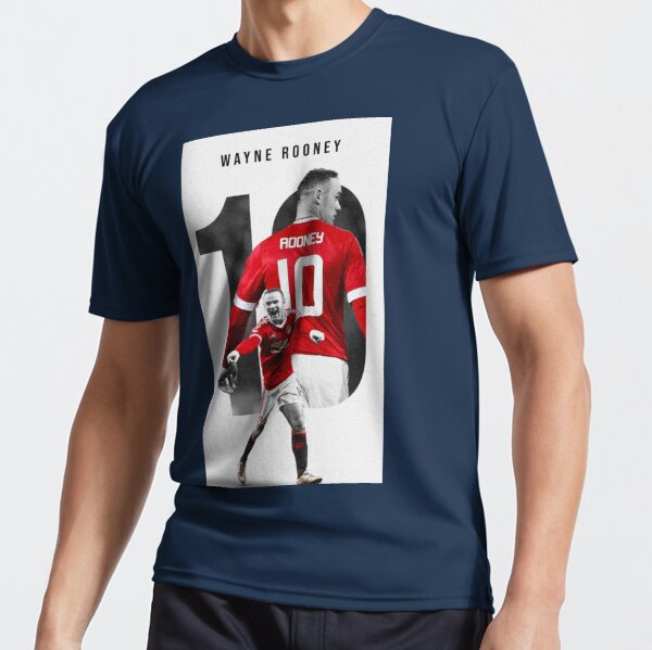 wayne rooney' Active T-Shirt for Sale by clarencewalt