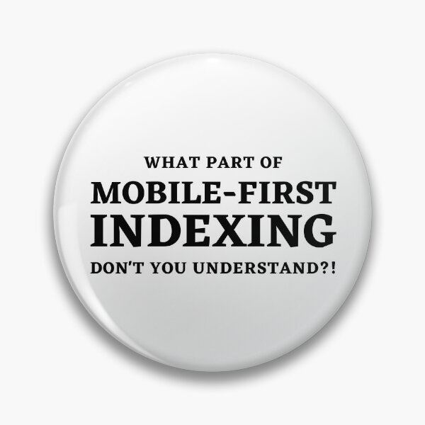 Item preview, SEO Clarifications: "Mobile-First Indexing" Statement designed and sold by Motive Union.