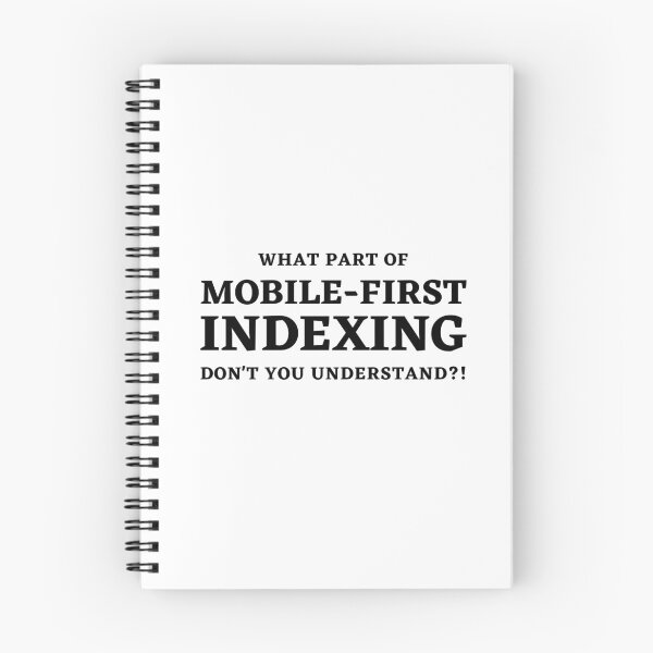 Item preview, SEO Clarifications: "Mobile-First Indexing" Statement designed and sold by Motive Union.