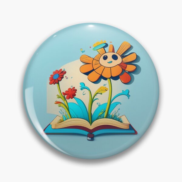 Artikelvorschau, Blumen wachsen aus einem Buch entworfen und verkauft von DwldDesigns.