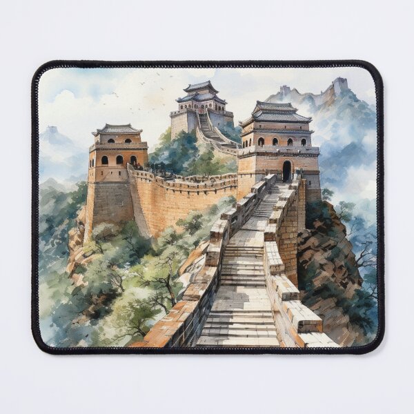 Item preview, Great Wall of China Watercolor Collection designed and sold by Yuenyong Market.