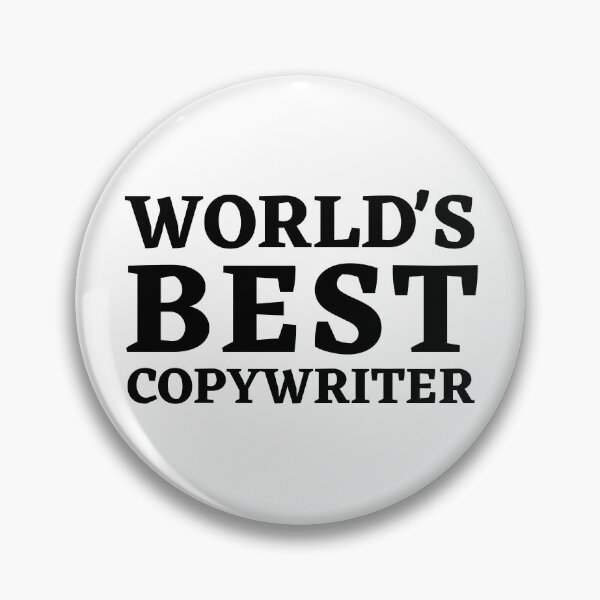 Item preview, World's Best Copywriter: Professional Pride Design designed and sold by Motive Union.