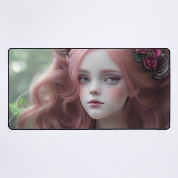 Item preview, Wary Tales Pink Rose Fairy designed and sold by WaryTales.