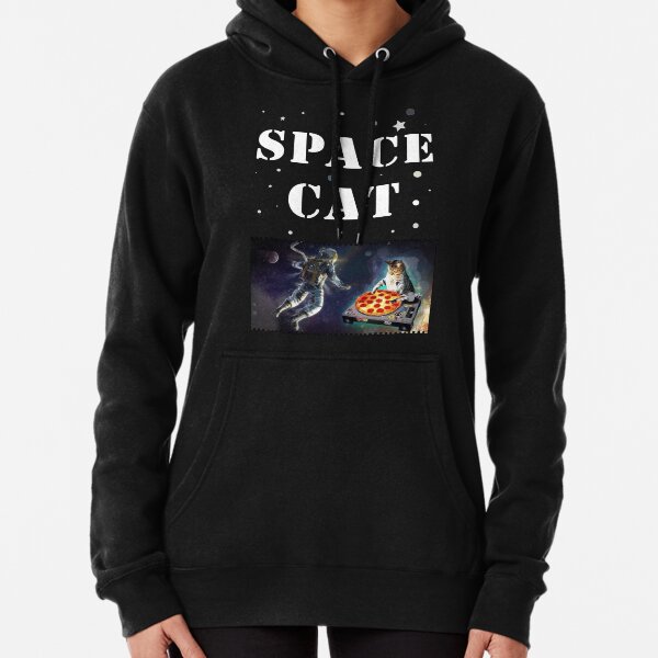 Dj Pizza Cat Sweatshirts Hoodies Redbubble