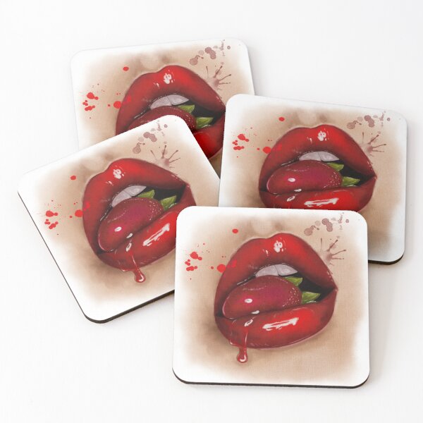 Item preview, Lips in watercolor. sexy designed and sold by ArtbySvetik.