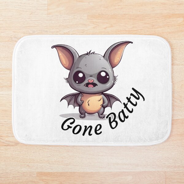 Item preview, "Gone Batty" Cute Halloween Bat designed and sold by WitchyWare.