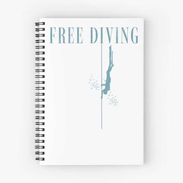 Item preview, Free Diving Vintage Distressed Silhouette designed and sold by The Masked Designer.