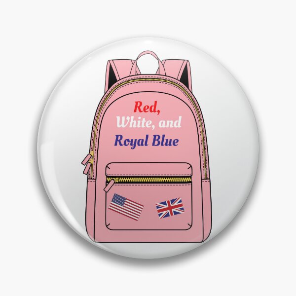 Item preview, Red, White, and Royal Blue Backpack designed and sold by broadwaygirl142.