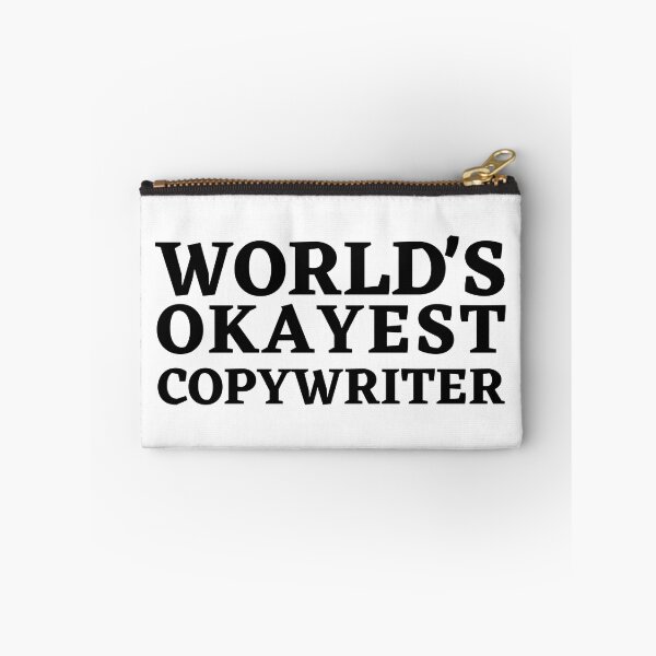 Item preview, World's Okayest Copywriter: Humorous Professional Pride Design designed and sold by Motive Union.