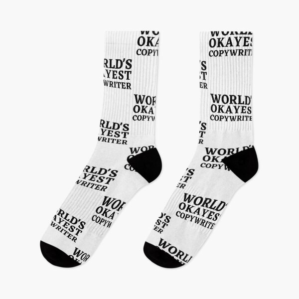 Item preview, World's Okayest Copywriter: Humorous Professional Pride Design designed and sold by Motive Union.