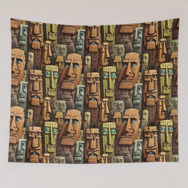 Item preview, Ancient Wonders of Easter Island designed and sold by samar2016.