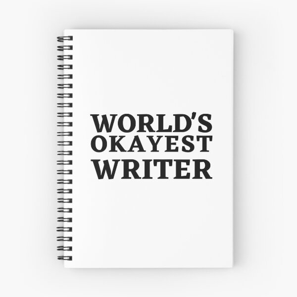 Item preview, World's Okayest Writer: Humorous Literary Pride Design designed and sold by Motive Union.