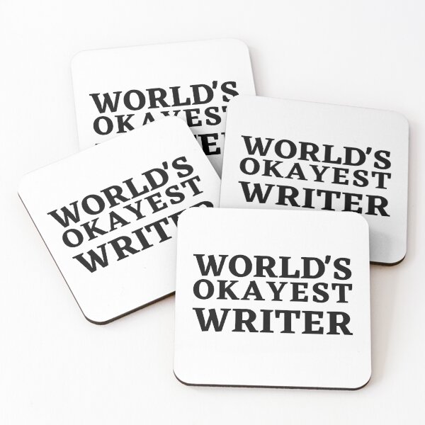 Item preview, World's Okayest Writer: Humorous Literary Pride Design designed and sold by Motive Union.