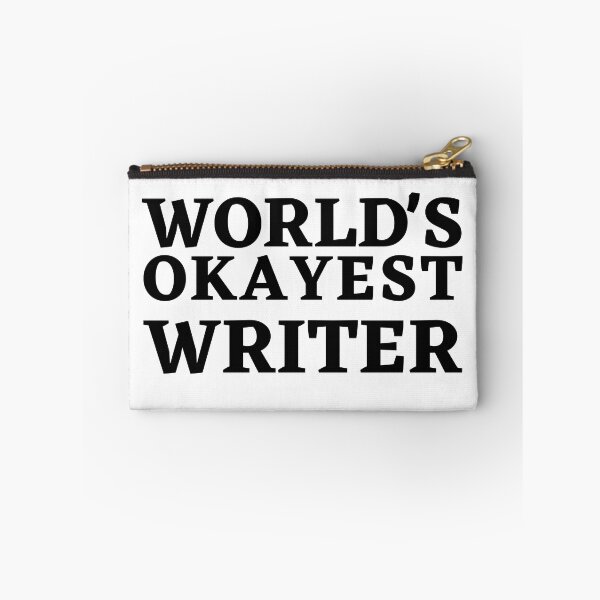 Item preview, World's Okayest Writer: Humorous Literary Pride Design designed and sold by Motive Union.