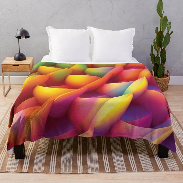 Item preview, Colorful 3D Abstract Curved Lines Pattern designed and sold by Lamarcy.