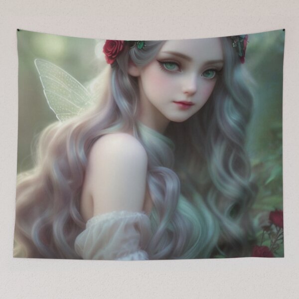 Item preview, Wary Tales Green Fairy designed and sold by WaryTales.