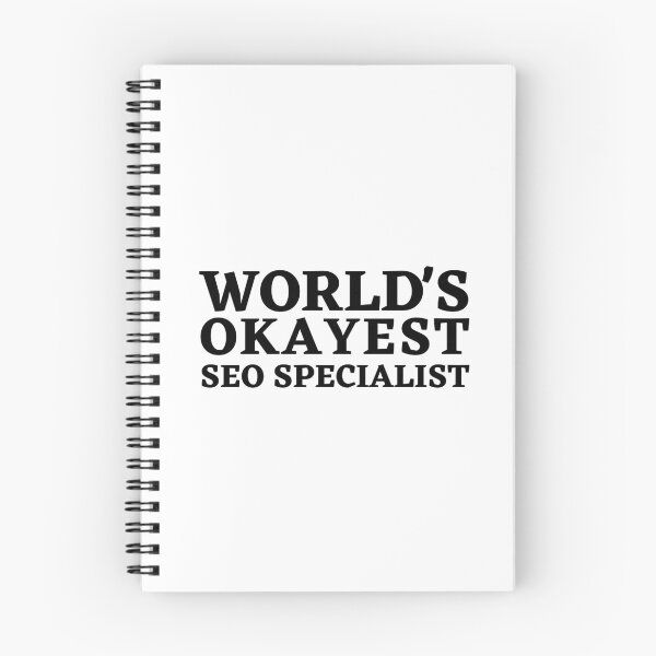 Item preview, World's Okayest SEO Specialist: Humorous Digital Marketing Design designed and sold by Motive Union.