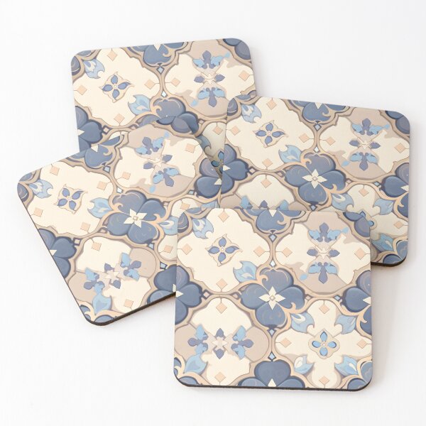 Item preview, Tile flower diamond pattern designed and sold by HydraDreams.