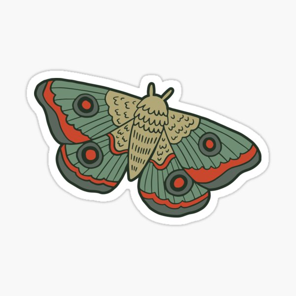 TWILIGHT MOTH Sticker