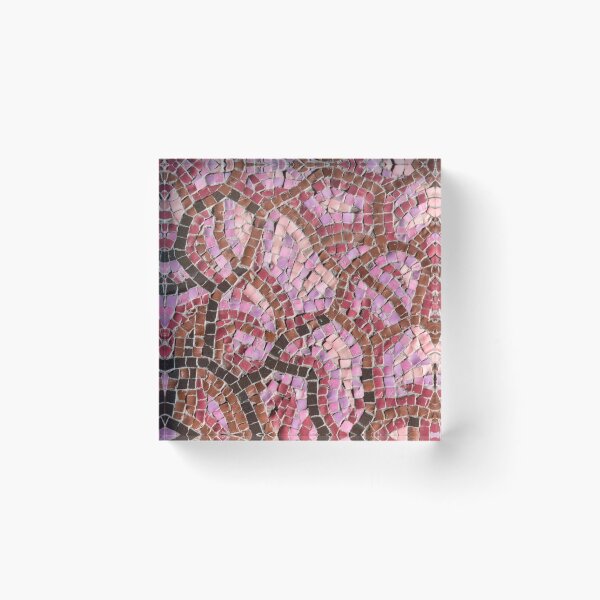 Item preview, Chaotic Abstraction in Warm Pink Mauve Magenta and Brown designed and sold by Georgia Mizuleva.