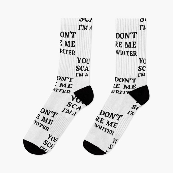 Item preview, Fearless Writer: "You Don't Scare Me, I'm A Writer" Design designed and sold by Motive Union.