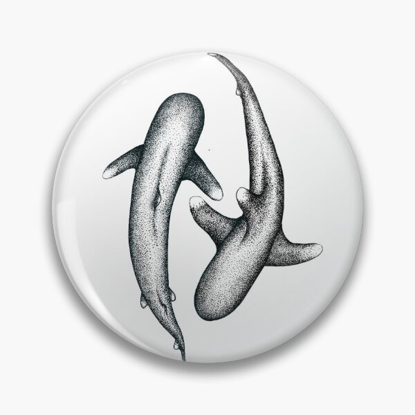 Item preview, Oceanic White Tip Sharks designed and sold by Bella Iannotta.
