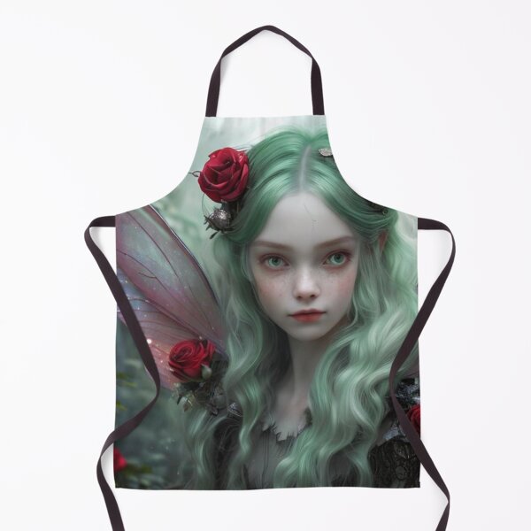 Item preview, Wary Tales Green Rose Fairy designed and sold by WaryTales.
