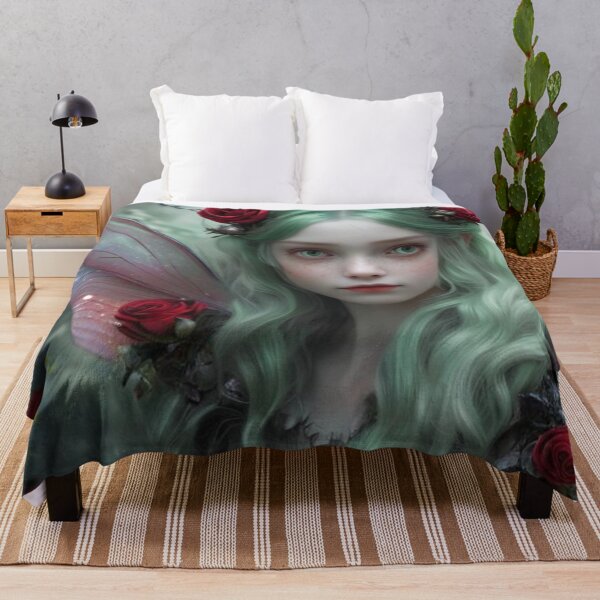 Item preview, Wary Tales Green Rose Fairy designed and sold by WaryTales.