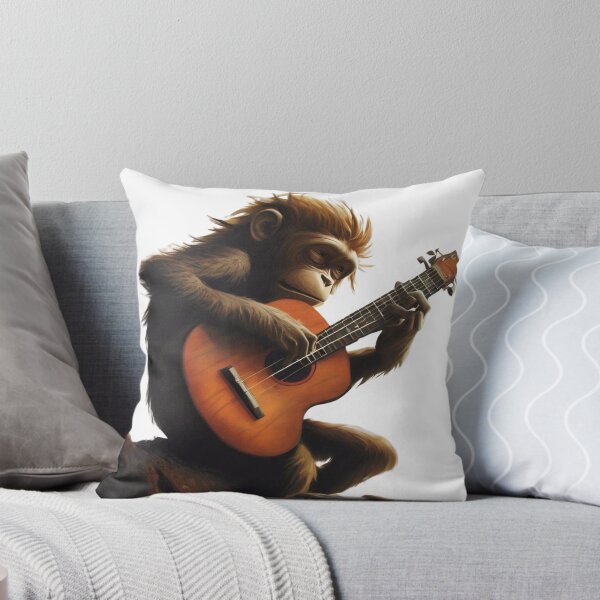 Aperçu de l'œuvre Singe sérénade créée et vendue par CraftyrCreator.