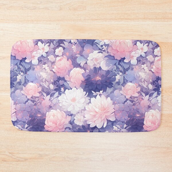 Item preview, Purple pink flower pattern designed and sold by HydraDreams.
